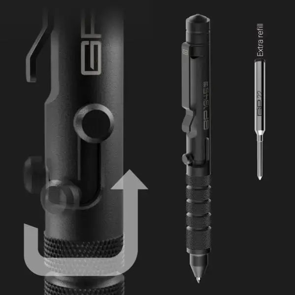 GP 1945 Bolt-Action Pen PRO — Titanium & Aluminum EDC GPCA