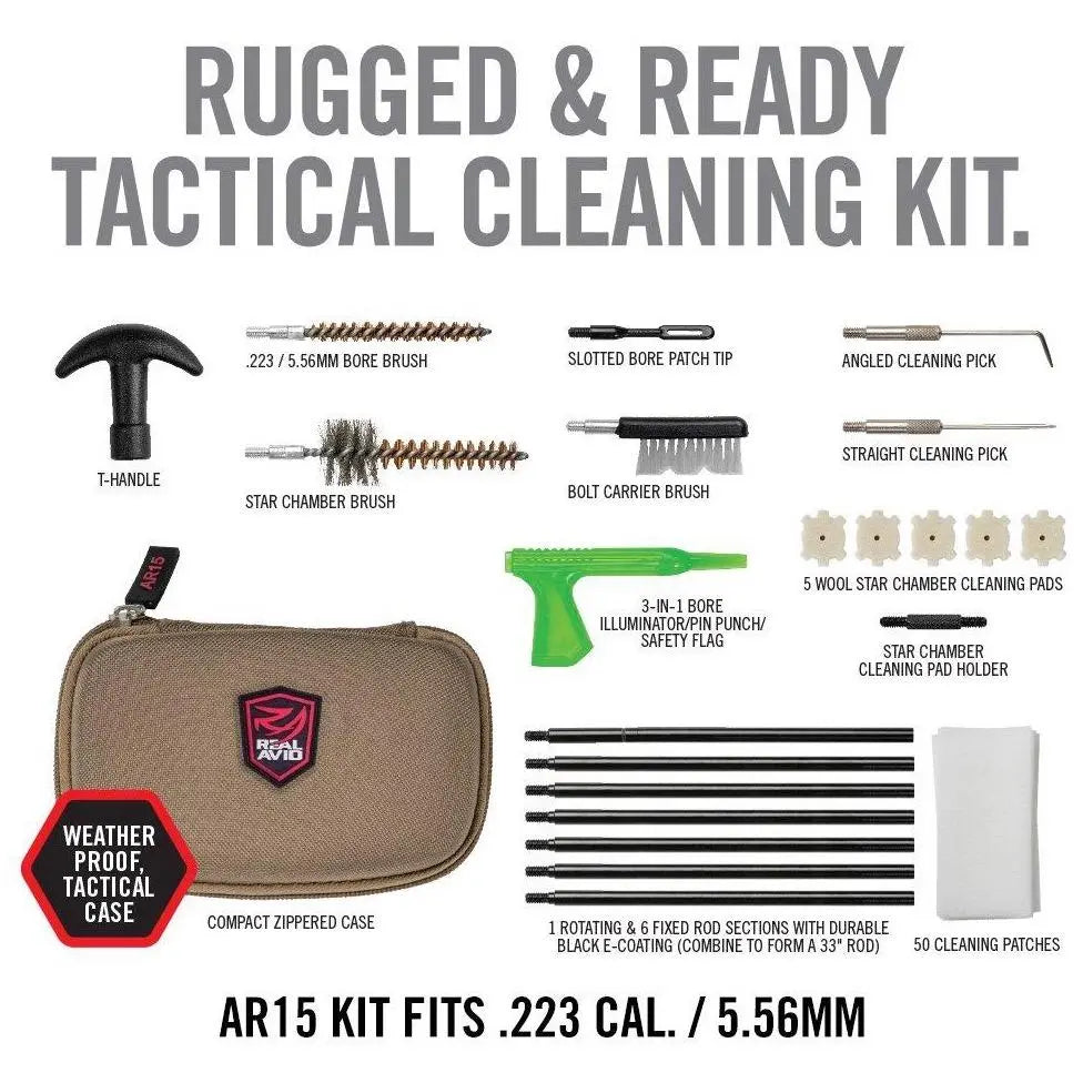 Gun Boss® AR15 Cleaning Kit HCC Tactical