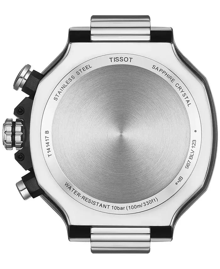 Tissot T-Race Chronograph Watch Swiss Men's 45mm Clip & Carry