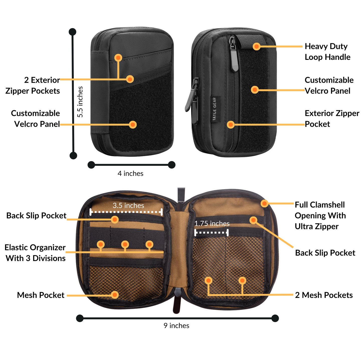 The Tatle Gear™- D-Pack TatleGear.com