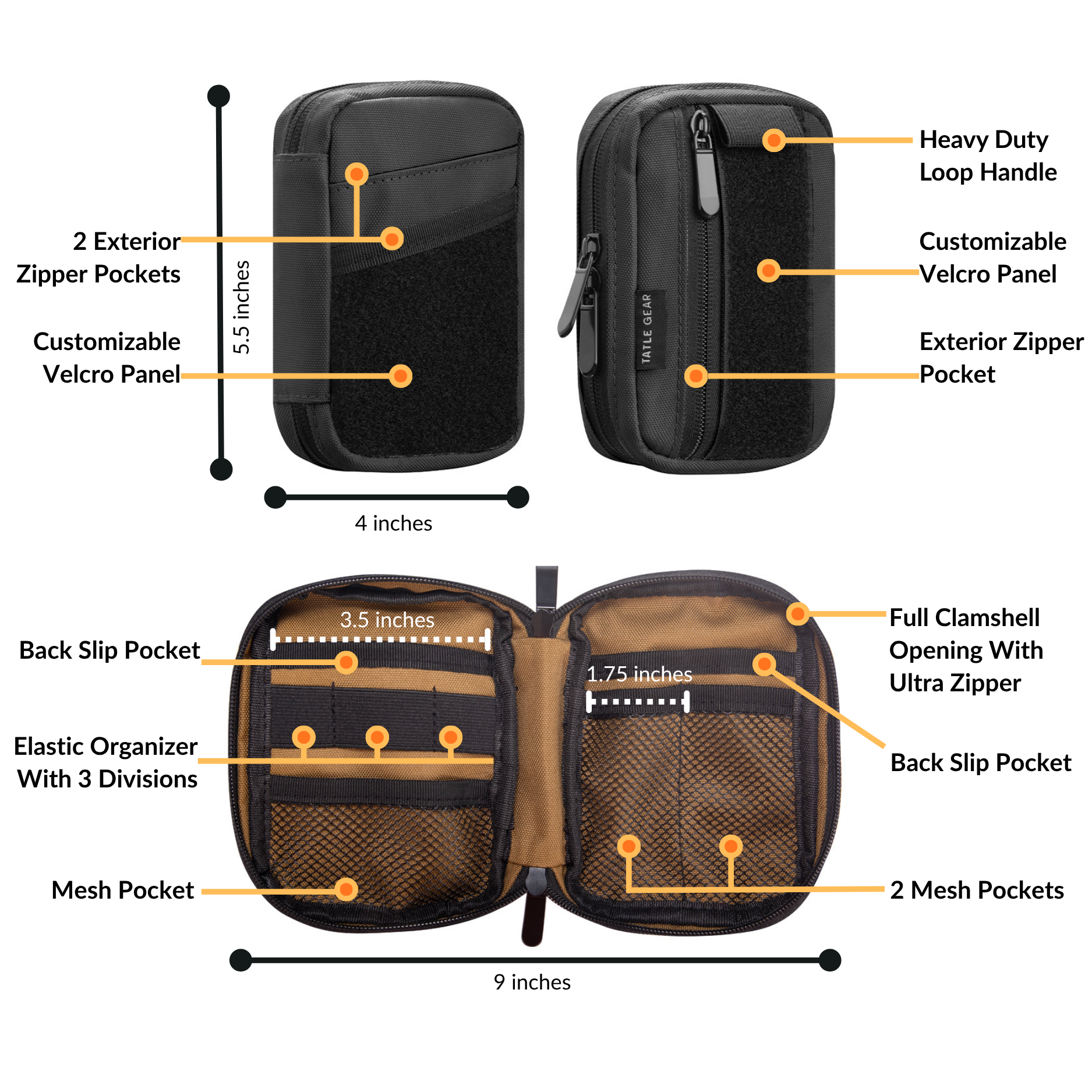 The Tatle Gear™- D-Pack TatleGear.com
