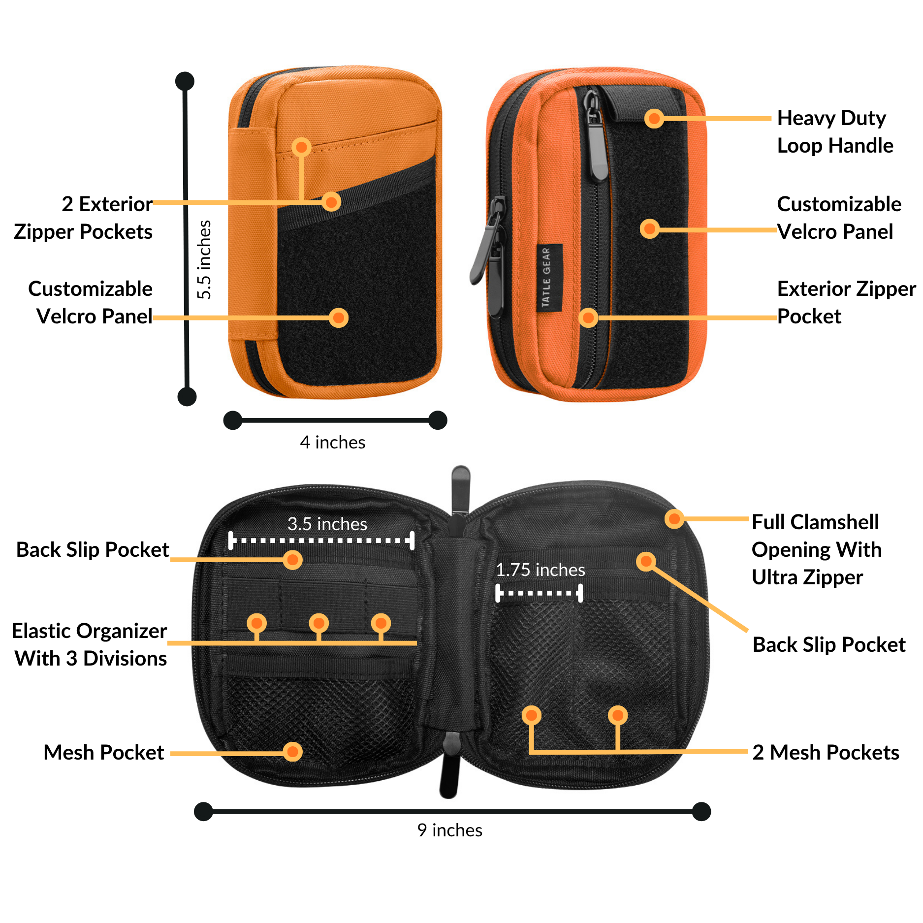 The Tatle Gear™- D-Pack TatleGear.com