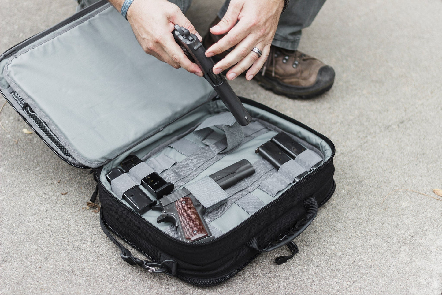 Four Gun Pistol Pack, Range Bag Elite Survival Systems