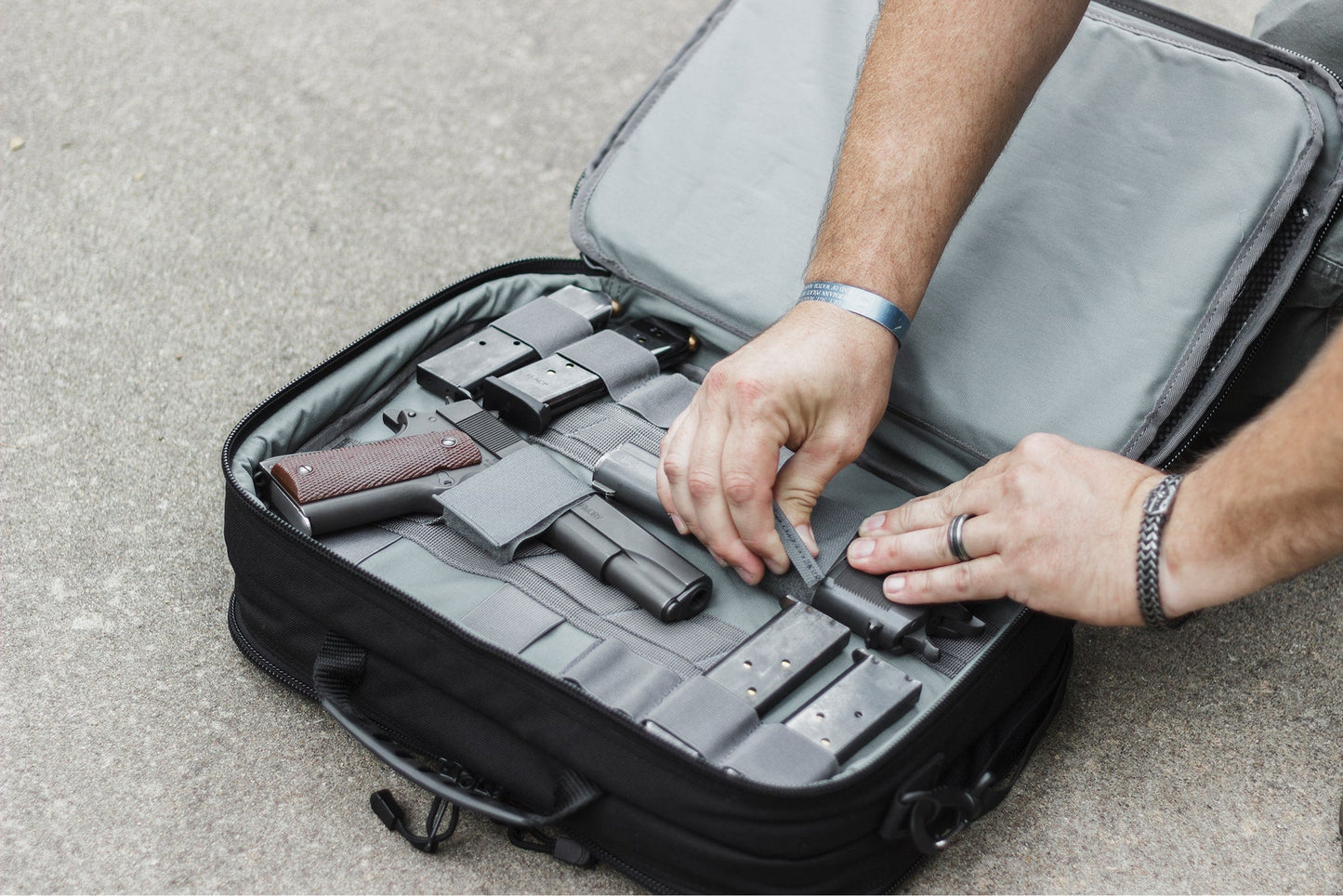 Four Gun Pistol Pack, Range Bag Elite Survival Systems