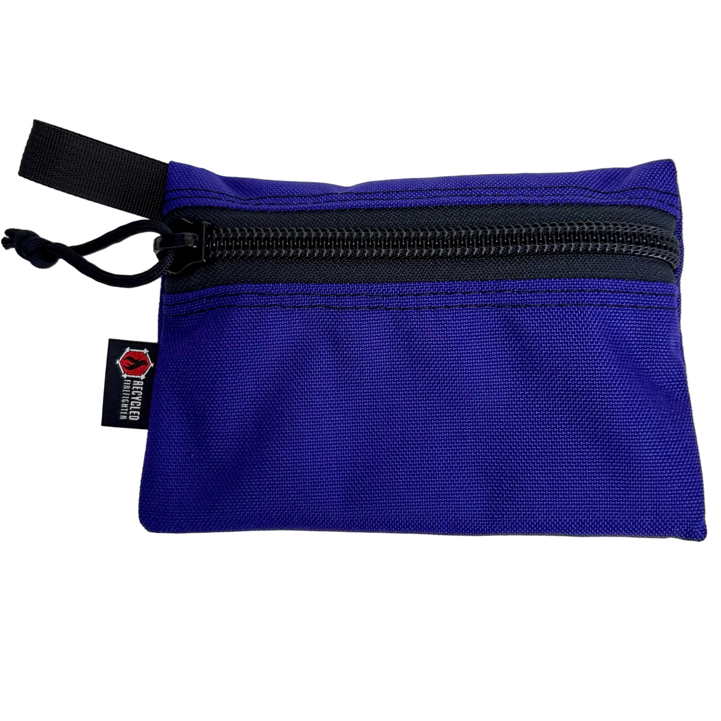 Recycled Firefighter Truckie Zippered Gear Pouch - Medium