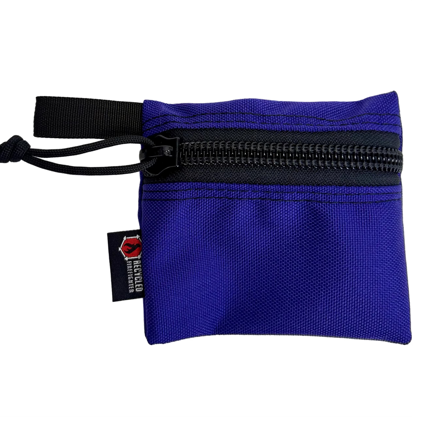 Recycled Firefighter Truckie Zippered Gear Pouch - Small
