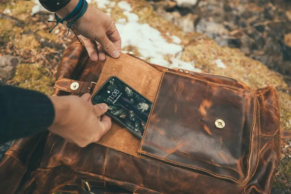 Kobuk Leather Backpack Kodiak Leather