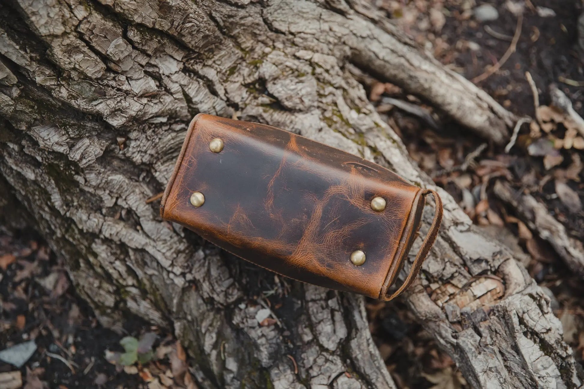 Canvas Dopp Bag Kodiak Leather