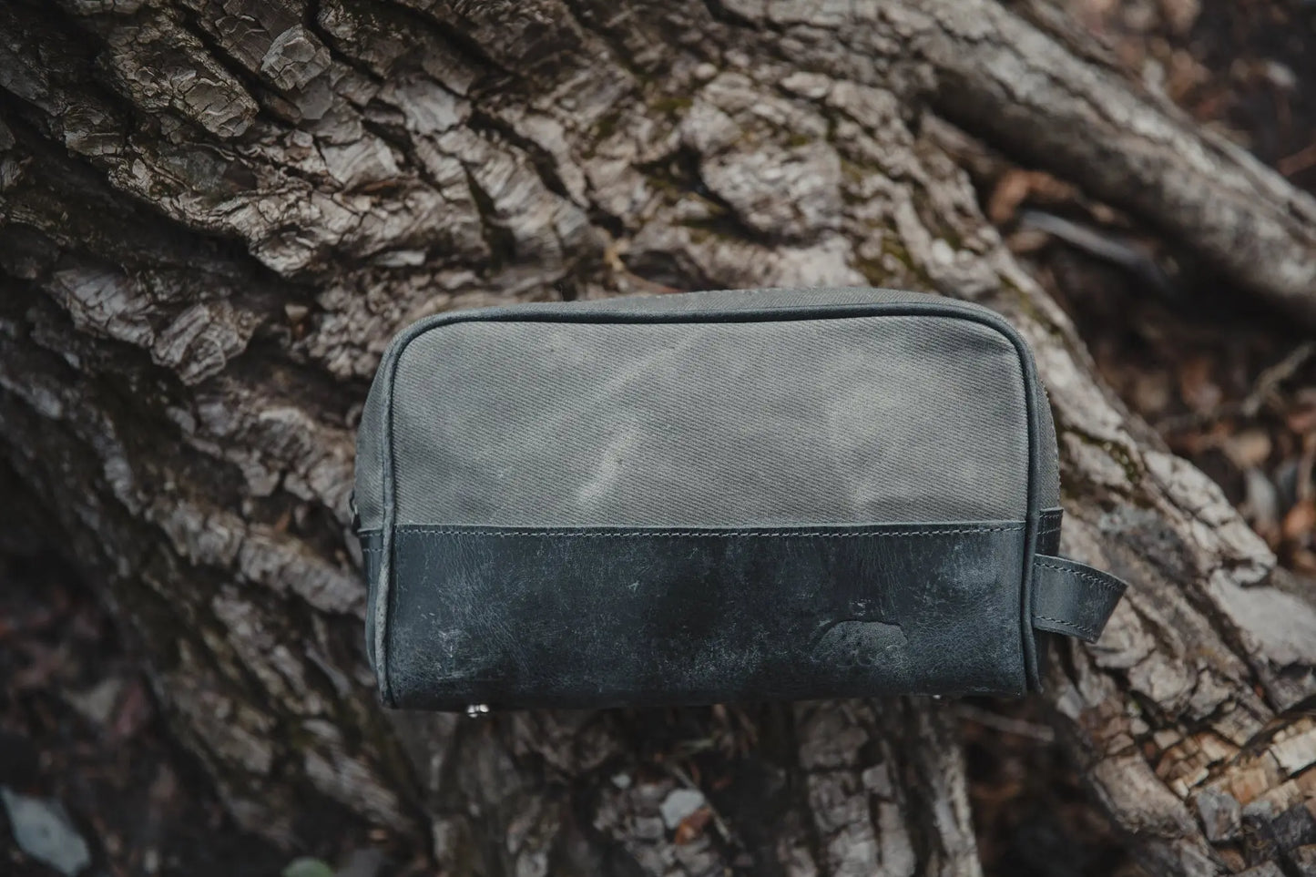 Canvas Dopp Bag Kodiak Leather