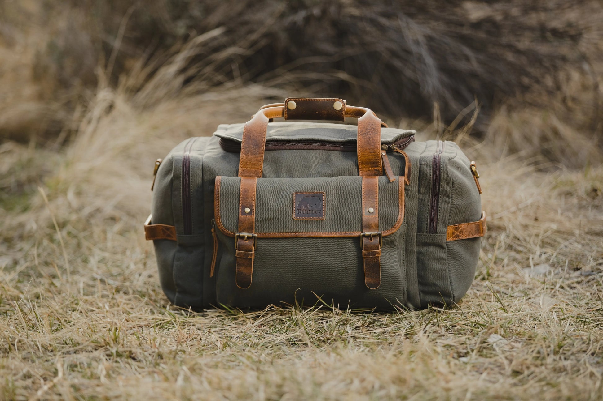 25L Wasatch Duffel Kodiak Leather