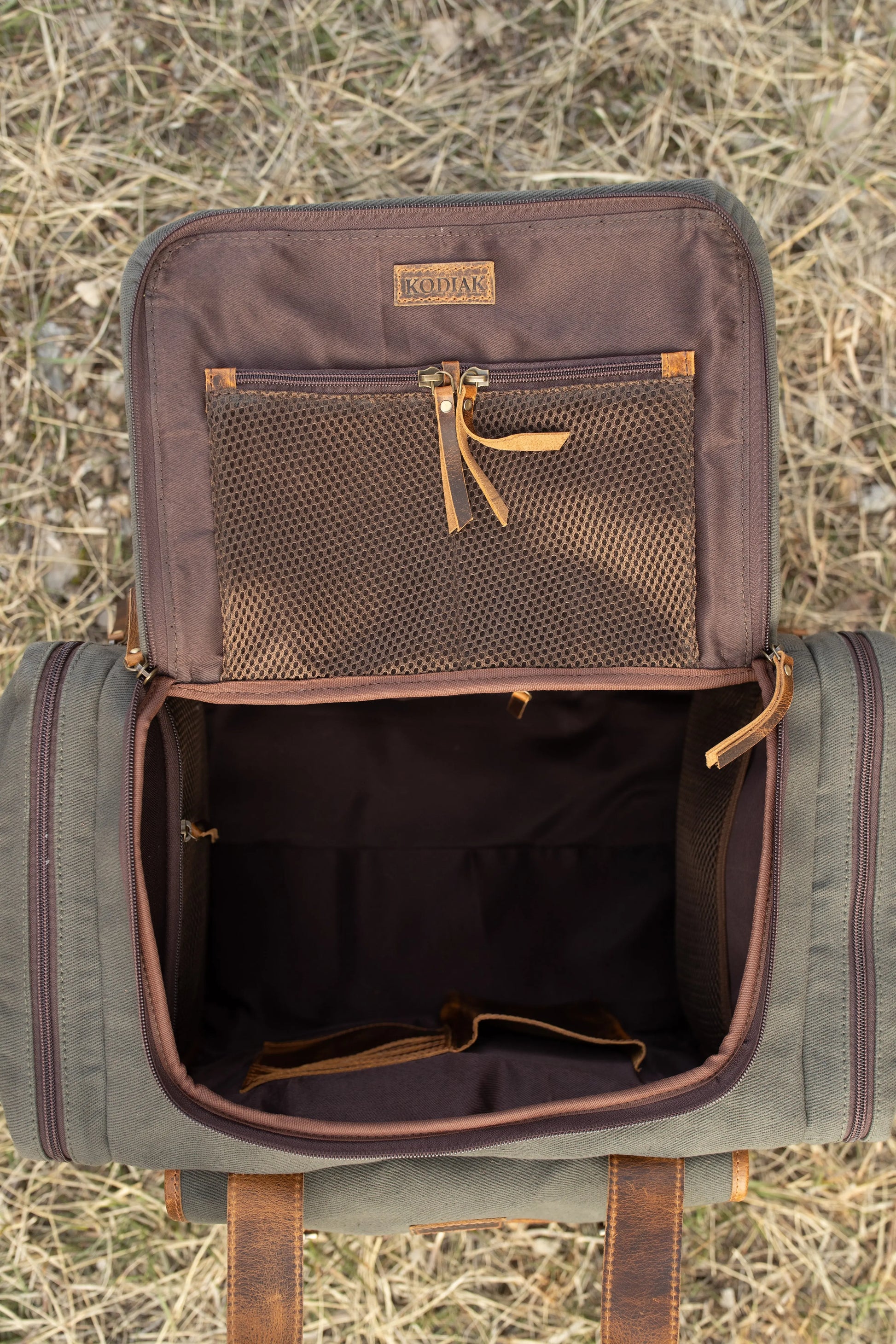 25L Wasatch Duffel Kodiak Leather