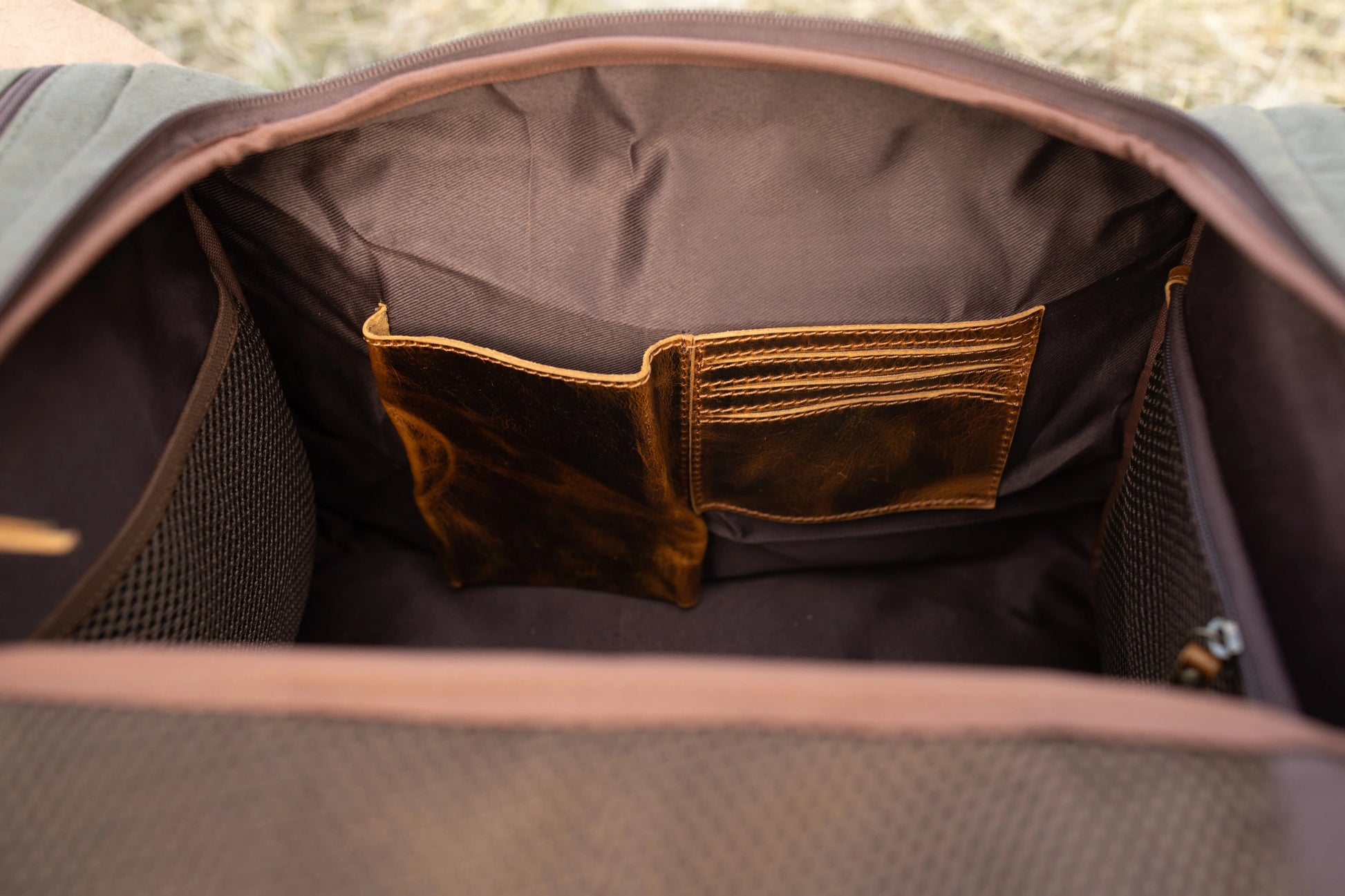 25L Wasatch Duffel Kodiak Leather