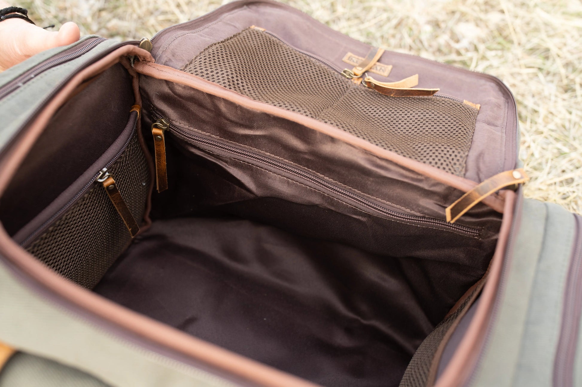 25L Wasatch Duffel Kodiak Leather