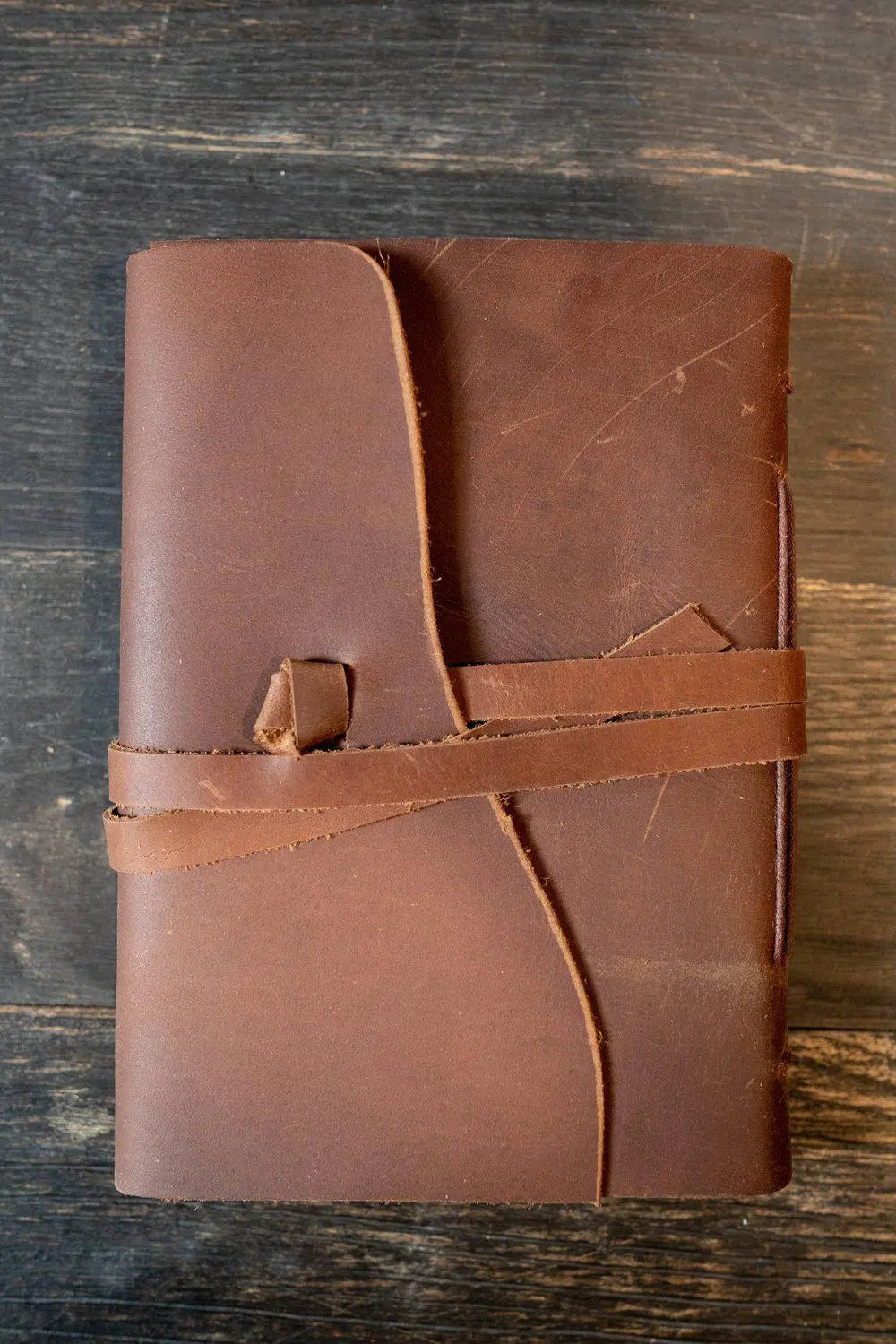 Travel Journal - Medium Kodiak Leather