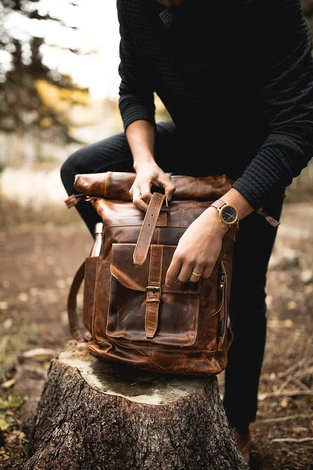 Kobuk Leather Backpack Kodiak Leather