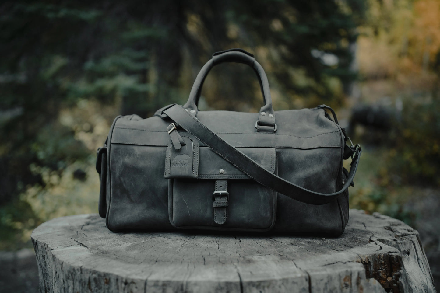 LIMITED EDITION - Yukon 60L Weekender Duffel Kodiak Leather