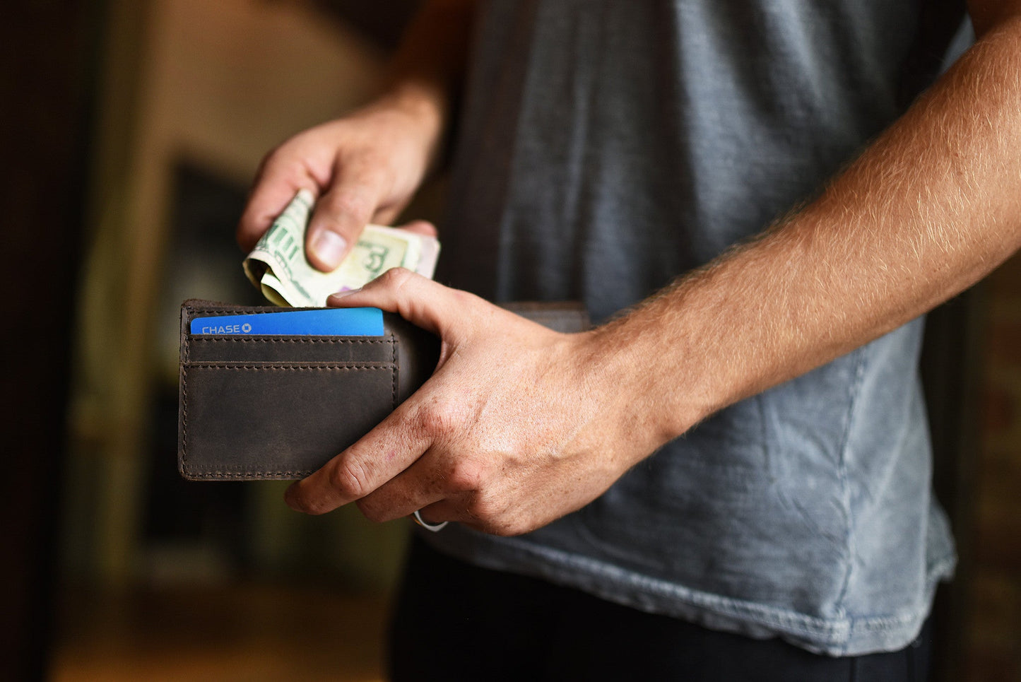 Step Up Wallet Kiko Leather