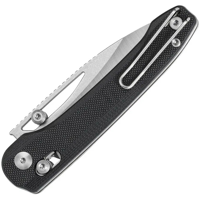 Bestech Black Cobber Bar Lock Folding Knife Clip & Carry