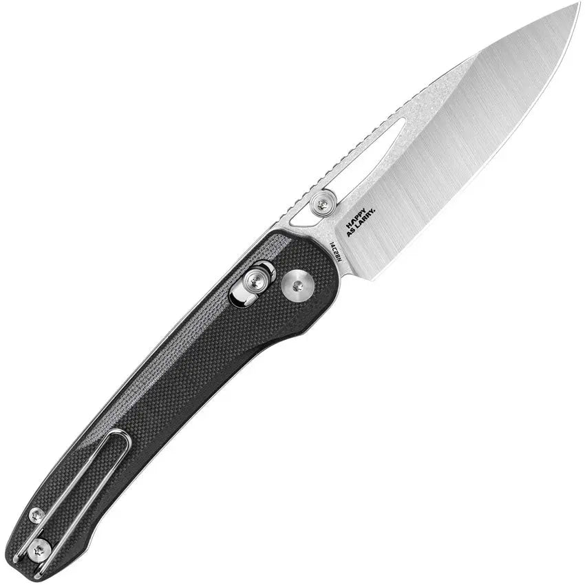 Bestech Black Cobber Bar Lock Folding Knife Clip & Carry
