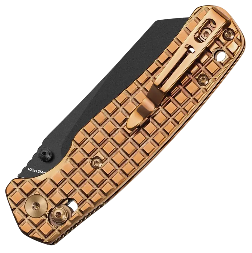 Bestech Cicada's Wing B-Lock Folding Knife - Bronze Frag Stainless