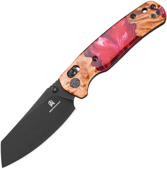 Bestech Cicada's Wing PB&J Resin Folding Knife Clip & Carry