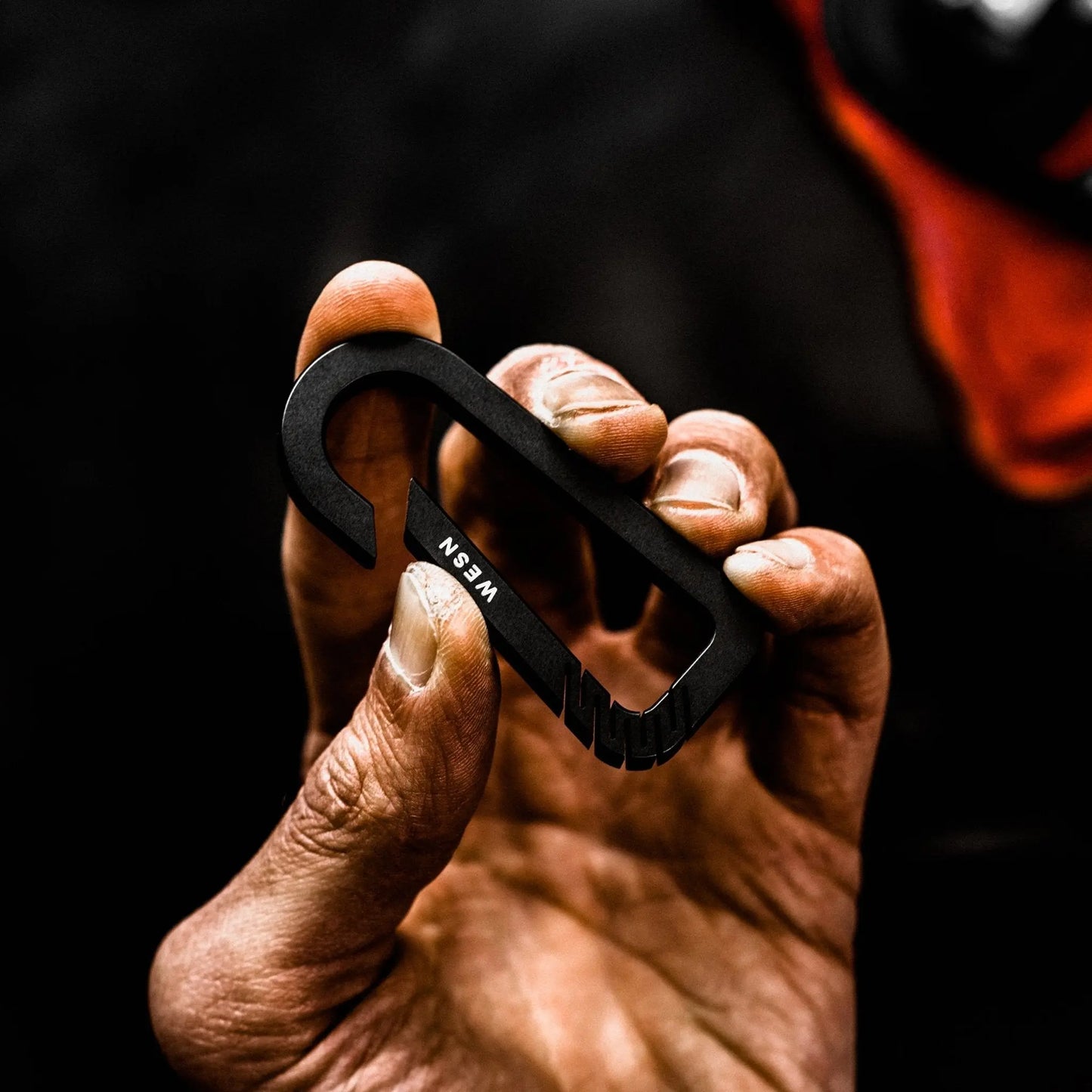 The WESN CB Titanium Carabiner WESN