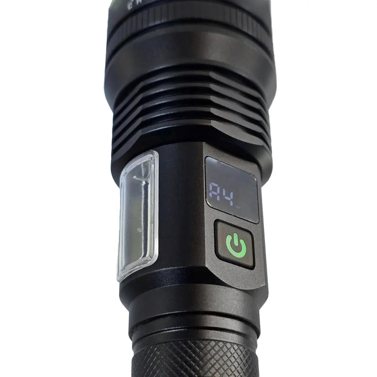 Muctac CHARGE Flashlight, 5000+ LMS, Zoomable, LED, USB, IP65, Aluminum Alloy MUCITUP