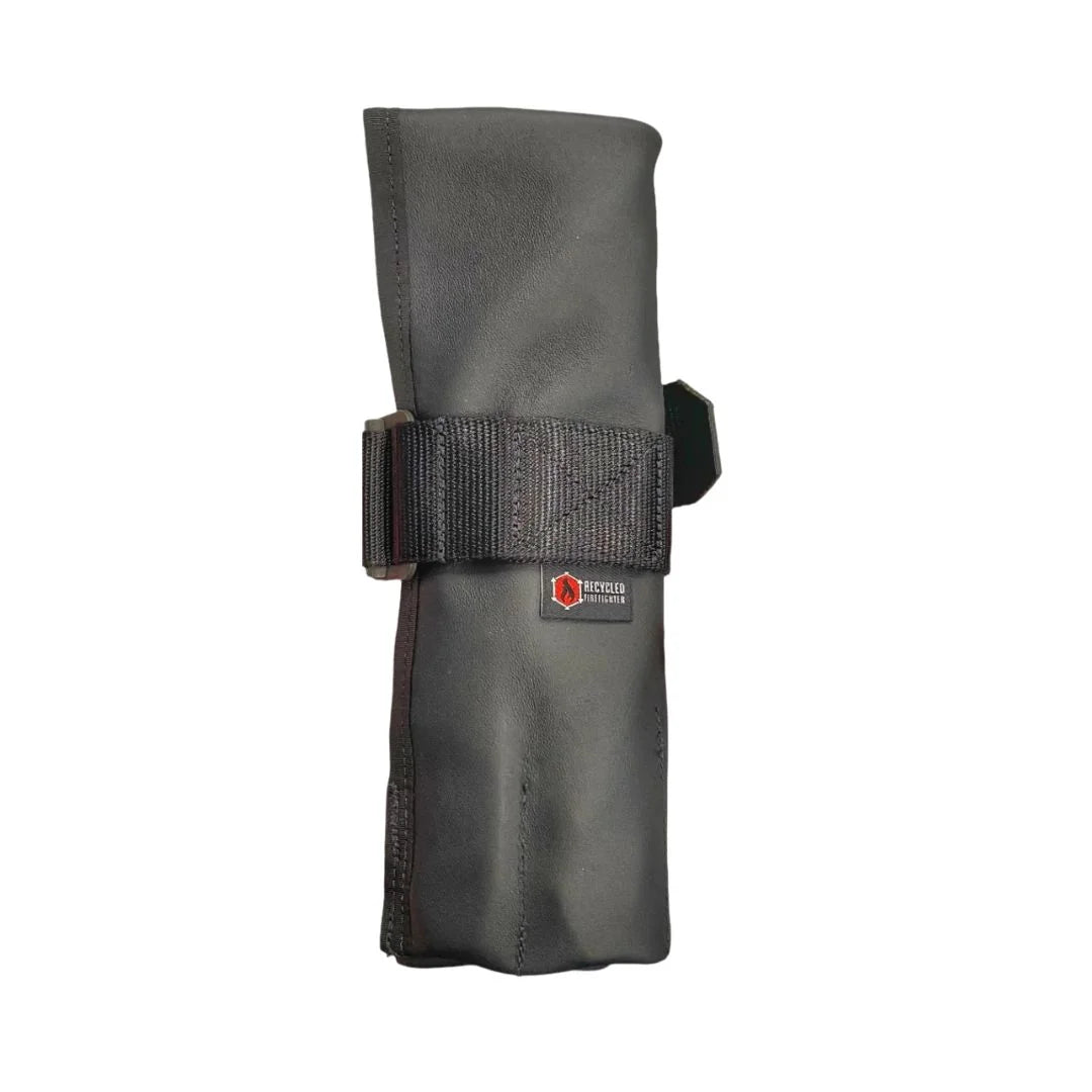 Recycled Firefighter Combat Leather Tool Roll