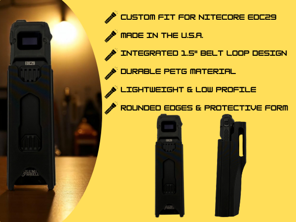 Nitecore EDC29 Flashlight Sheath