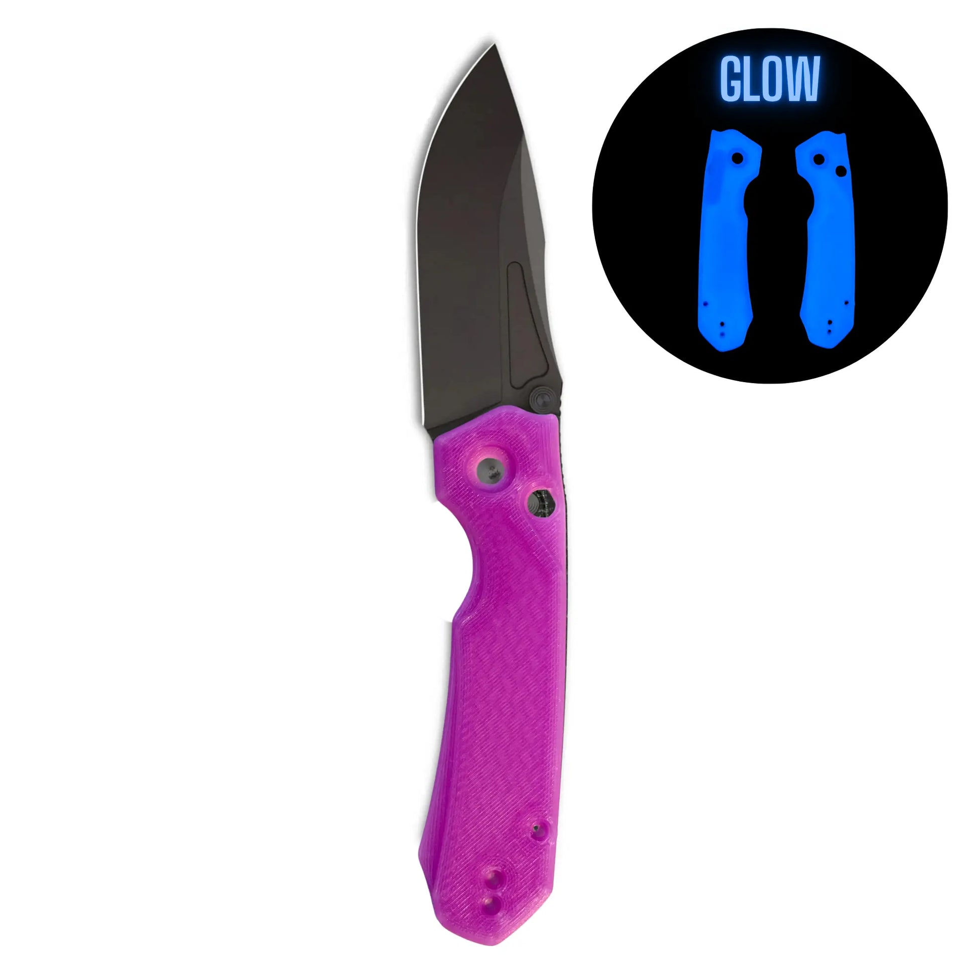 Purple Glow Scales for the Remette Rhino Clip & Carry