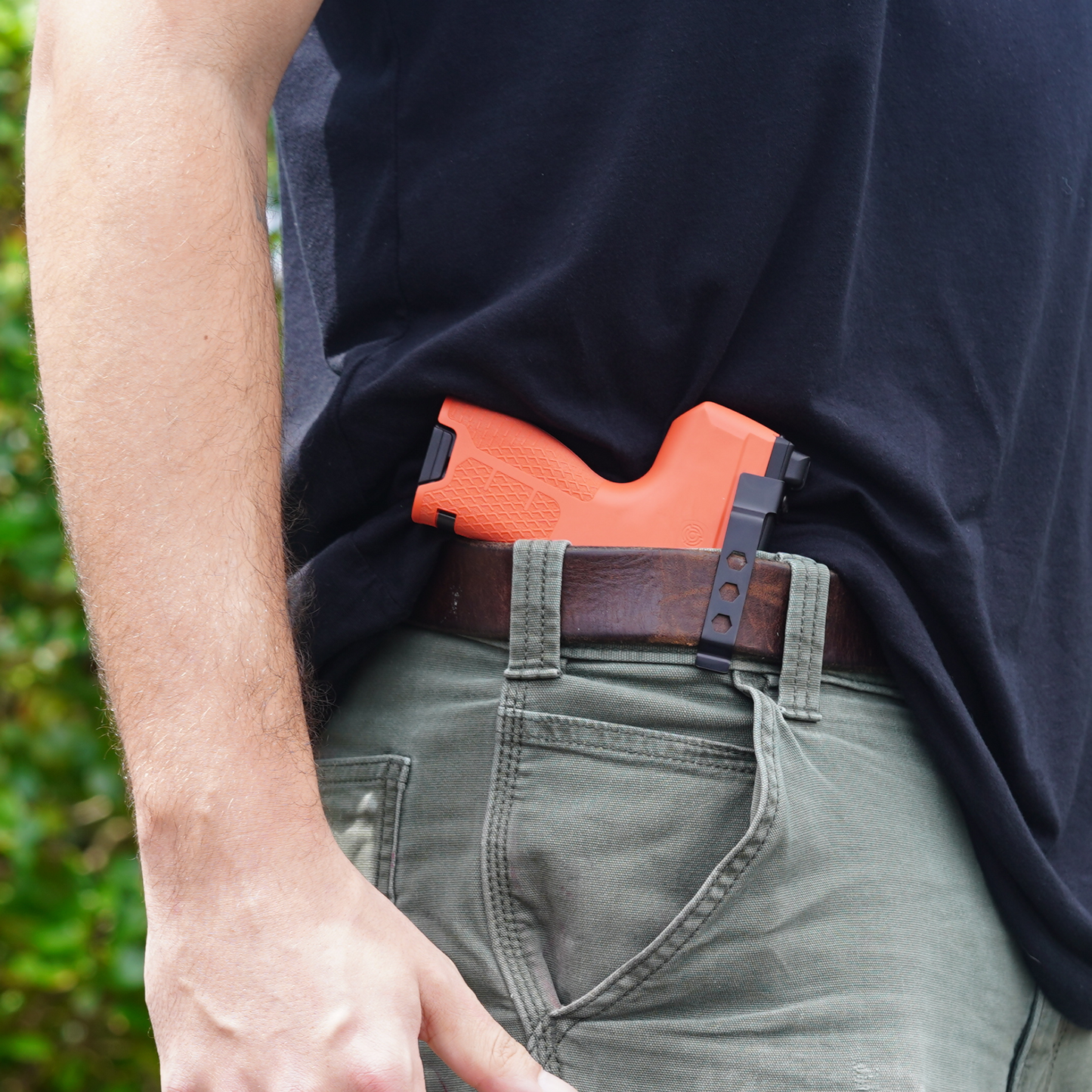 CL-Qlip Stainless Steel IWB Clip for Byrna CL