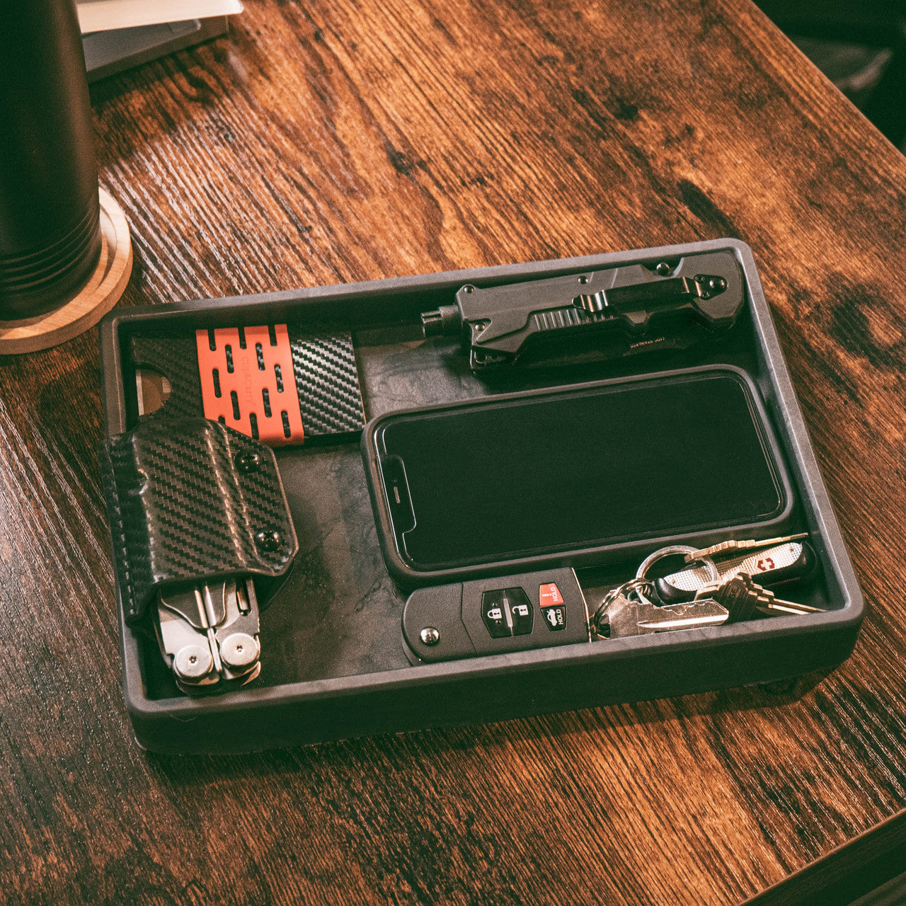 Custom Silicone EDC Dump Tray Clip & Carry