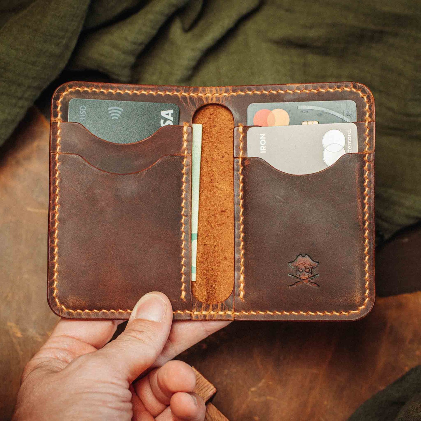 Pirate Goods Buccaneer – Slim Bifold Wallet Pirate Goods