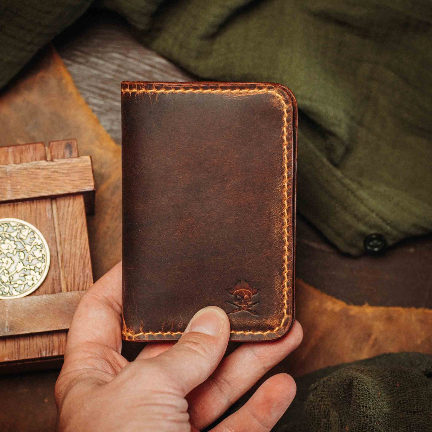 Pirate Goods Buccaneer – Slim Bifold Wallet Pirate Goods
