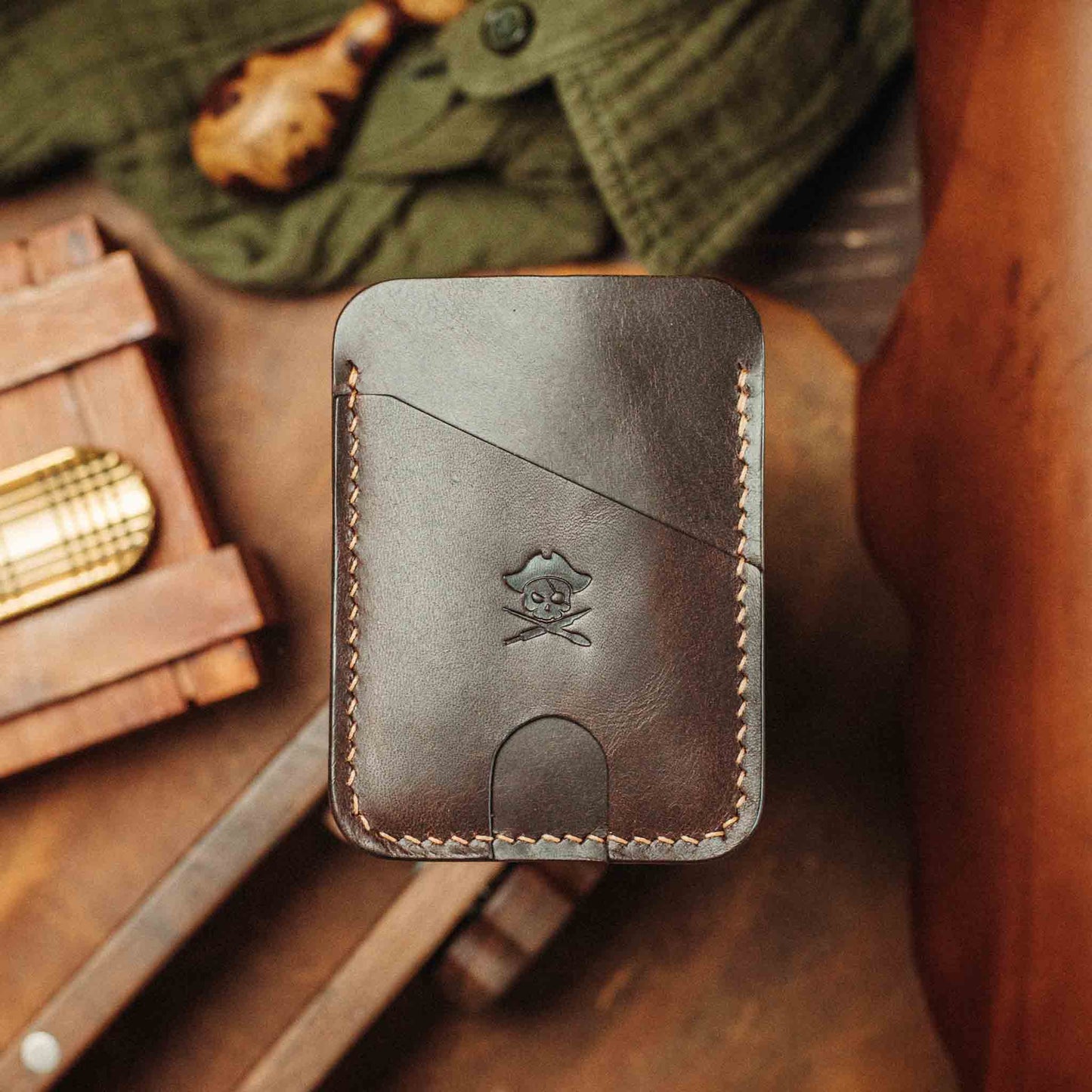 Pirate Goods Boatswain v4 – Minimalist Leather Slim Wallet Pirate Goods