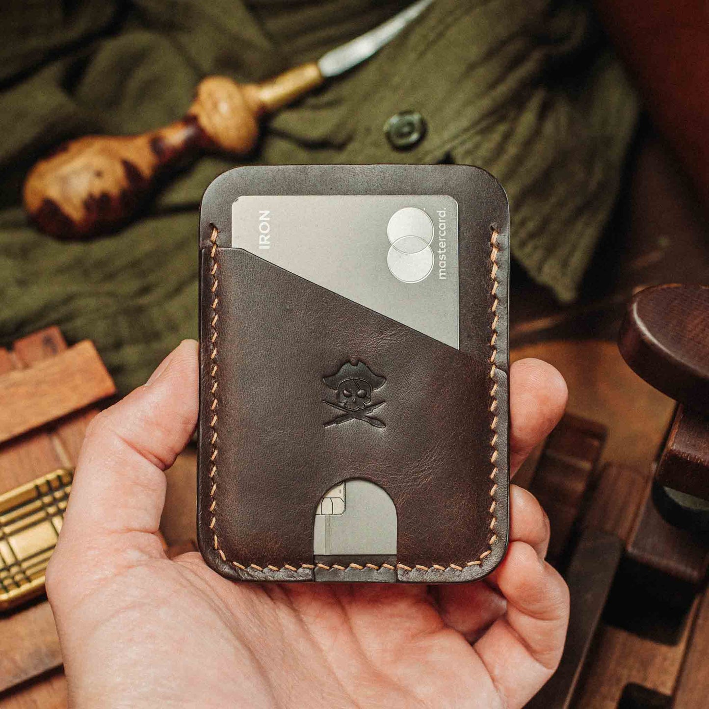 Pirate Goods Boatswain v4 – Minimalist Leather Slim Wallet Pirate Goods