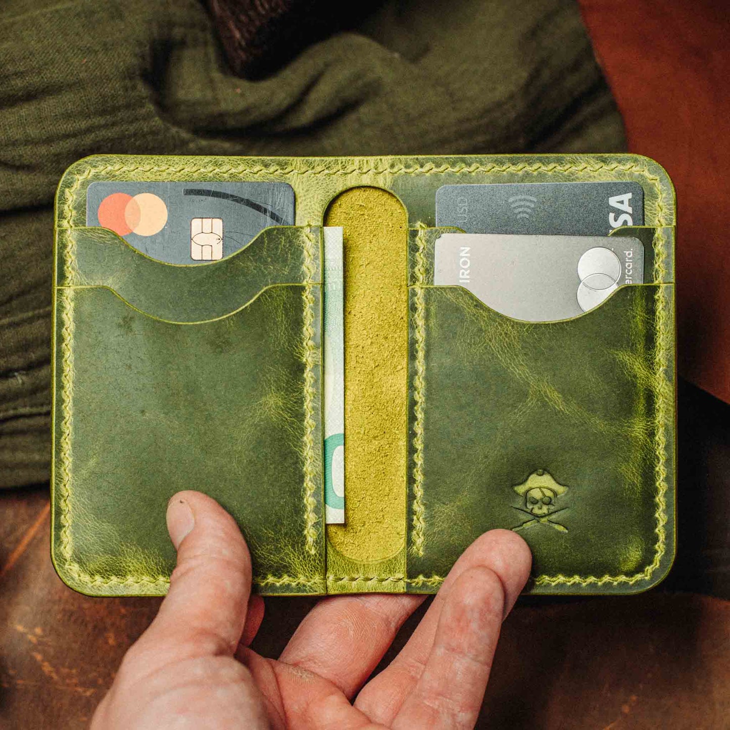 Pirate Goods Buccaneer – Slim Bifold Wallet Pirate Goods