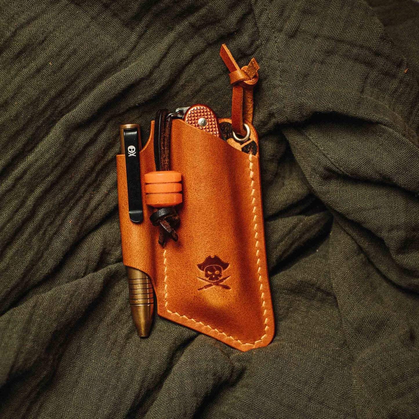 Pirate Goods Sailor v3 – Leather EDC Knife Sleeve Pirate Goods