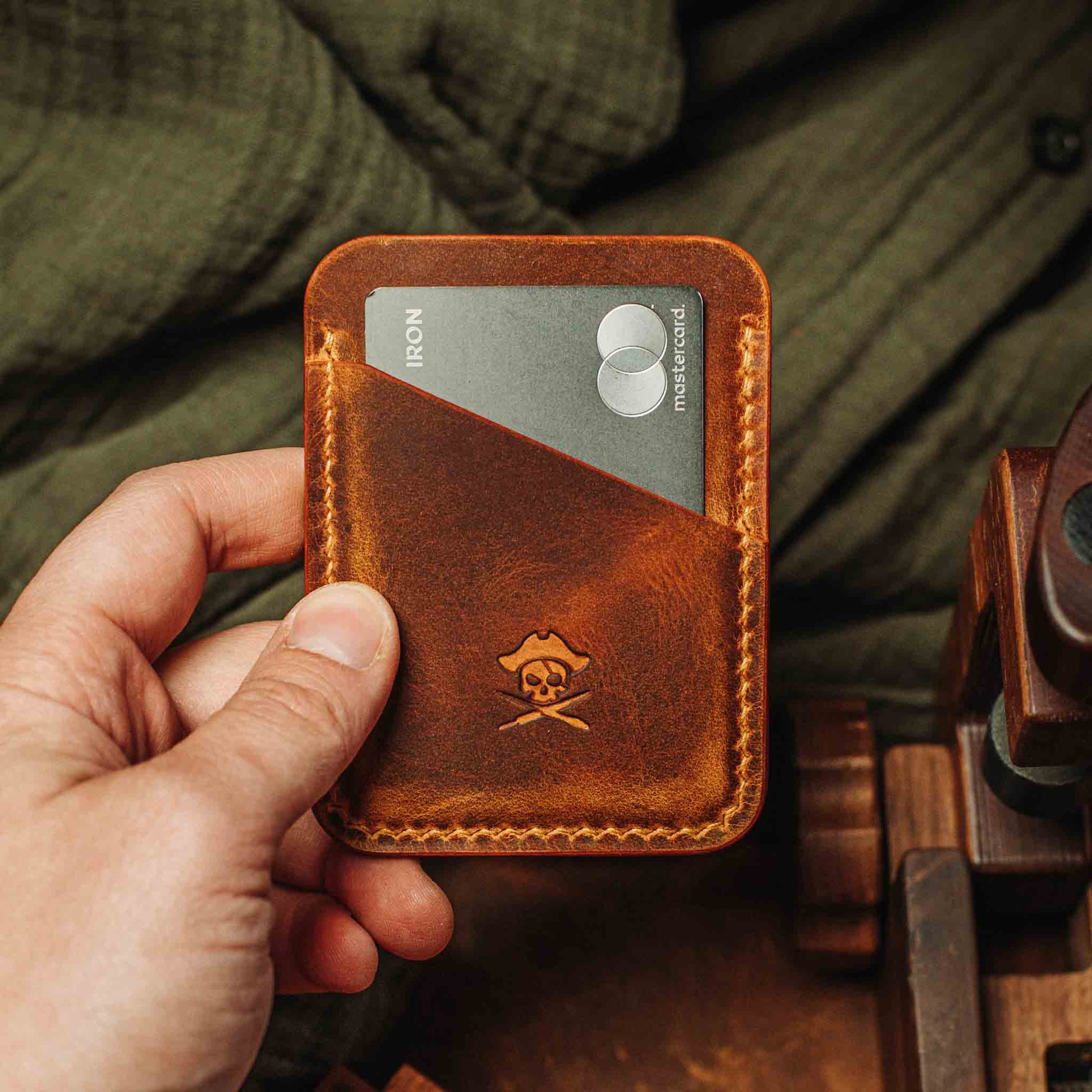 Pirate Goods Boatswain v3 – Minimalist Leather Card Holder Pirate Goods