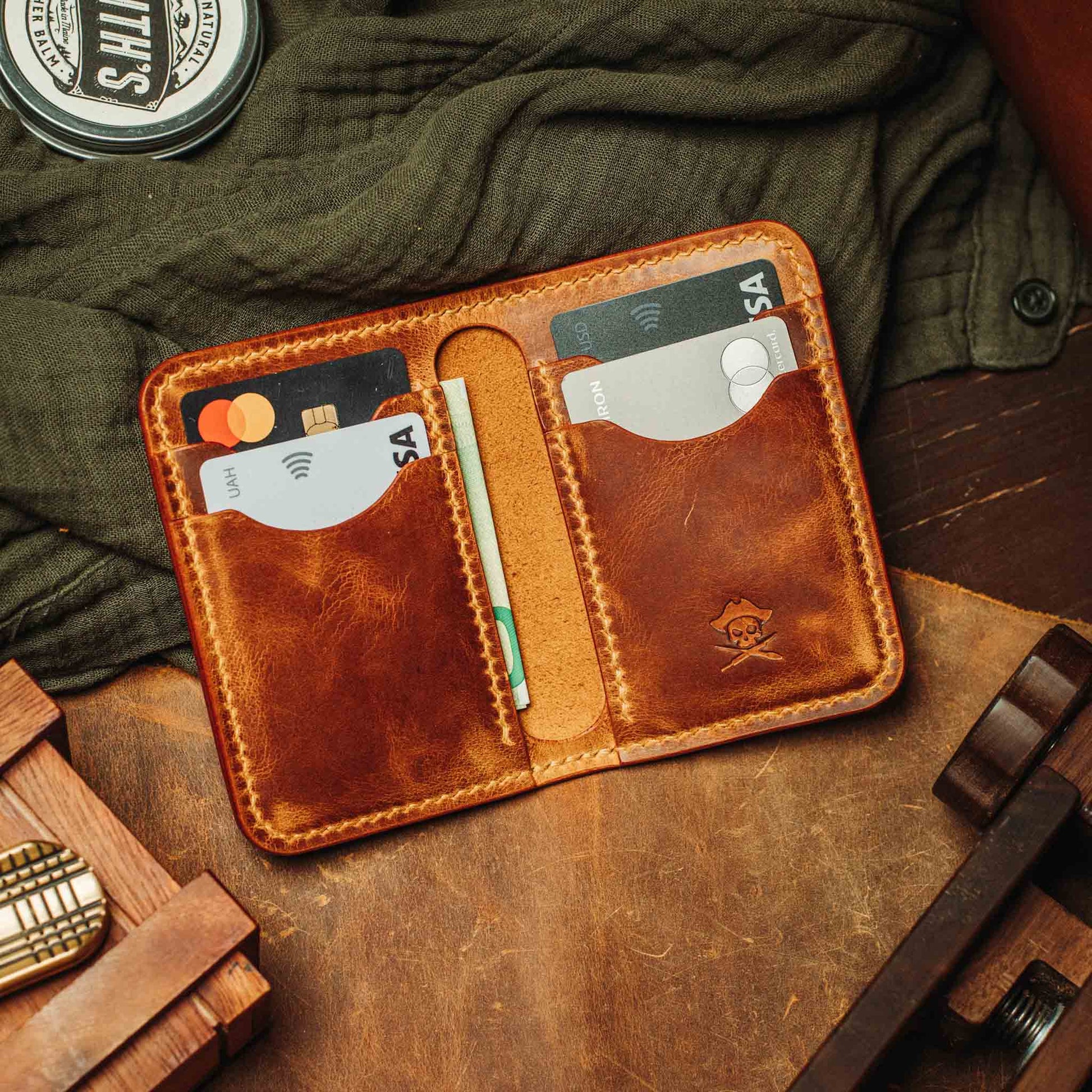Pirate Goods Buccaneer – Slim Bifold Wallet Pirate Goods