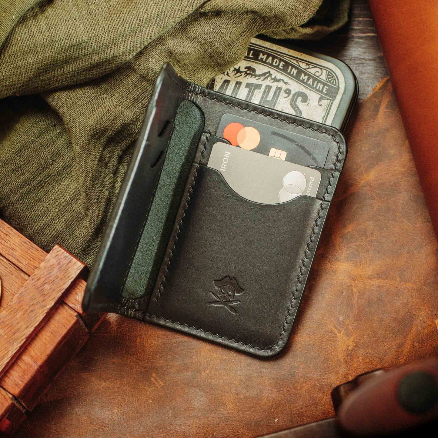 Pirate Goods Buccaneer – Slim Bifold Wallet Pirate Goods