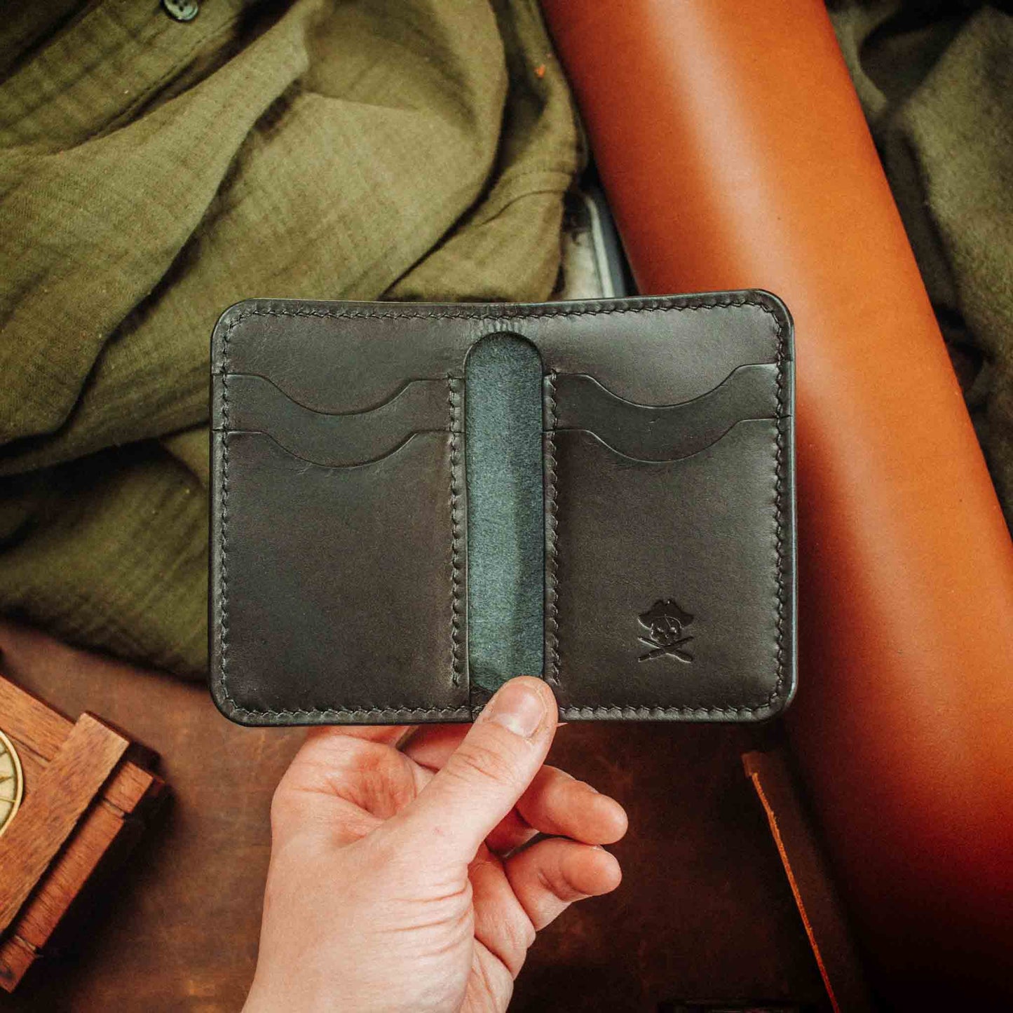 Pirate Goods Buccaneer – Slim Bifold Wallet Pirate Goods