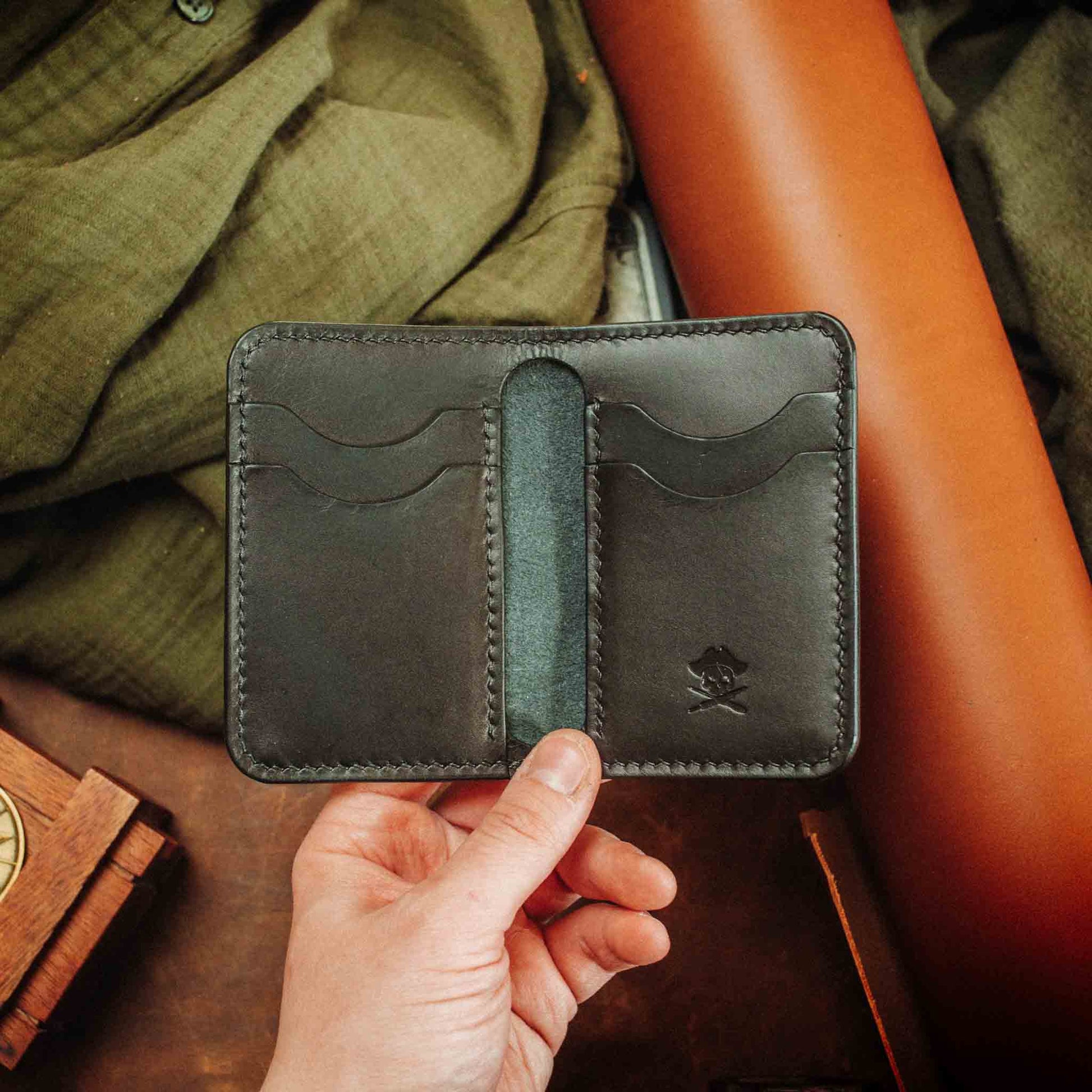 Pirate Goods Buccaneer – Slim Bifold Wallet Pirate Goods