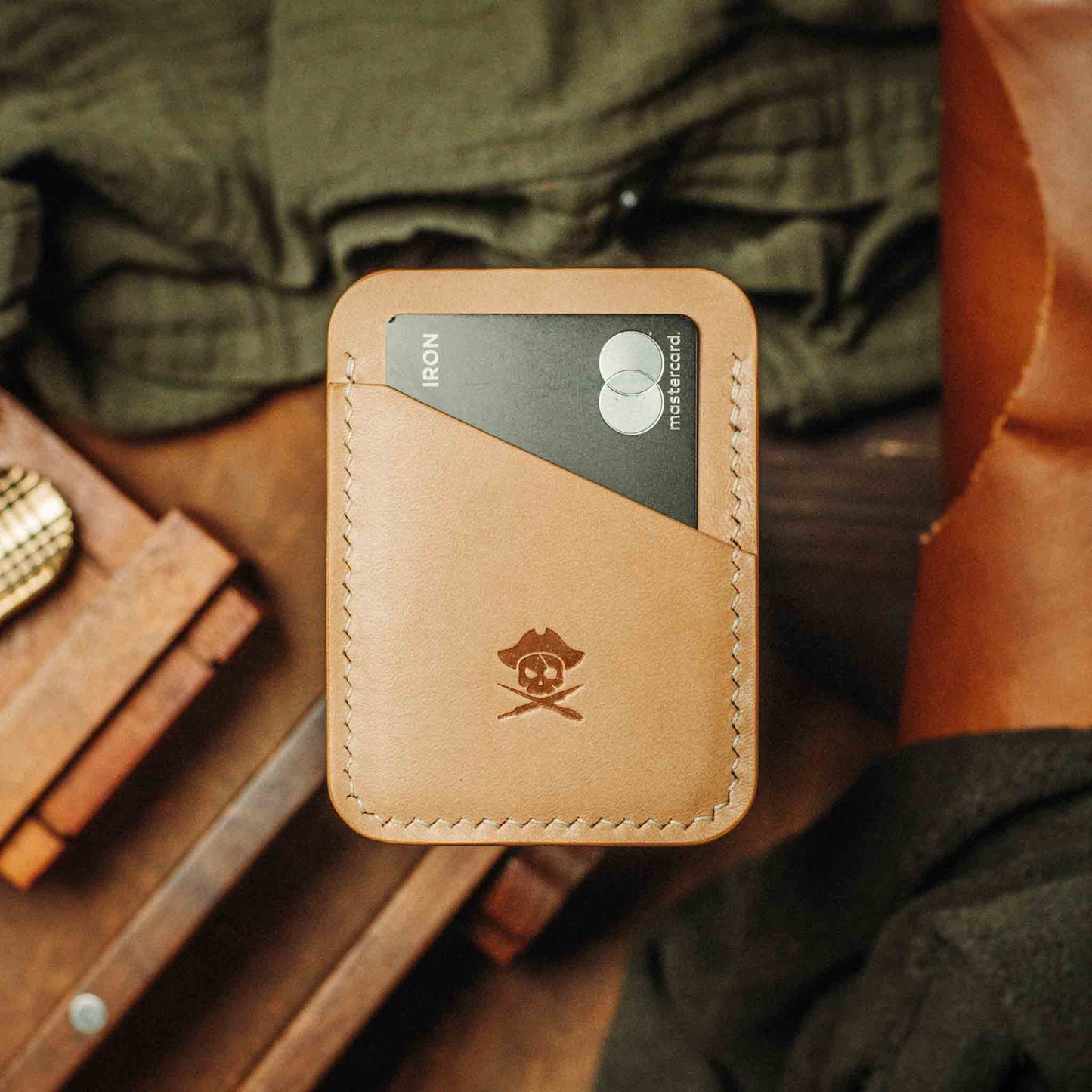 Pirate Goods Boatswain v3 – Minimalist Leather Card Holder Pirate Goods