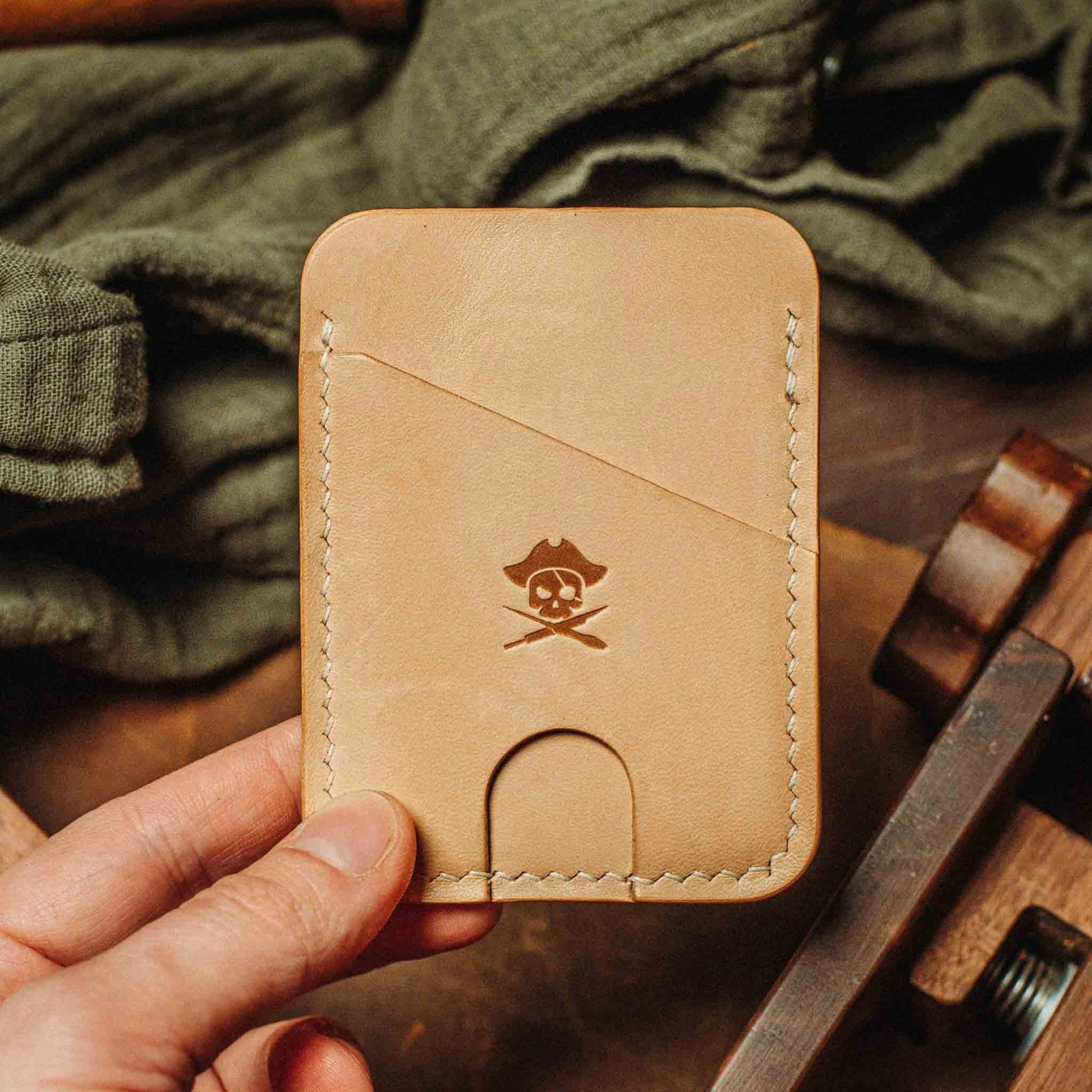 Pirate Goods Boatswain v4 – Minimalist Leather Slim Wallet Pirate Goods