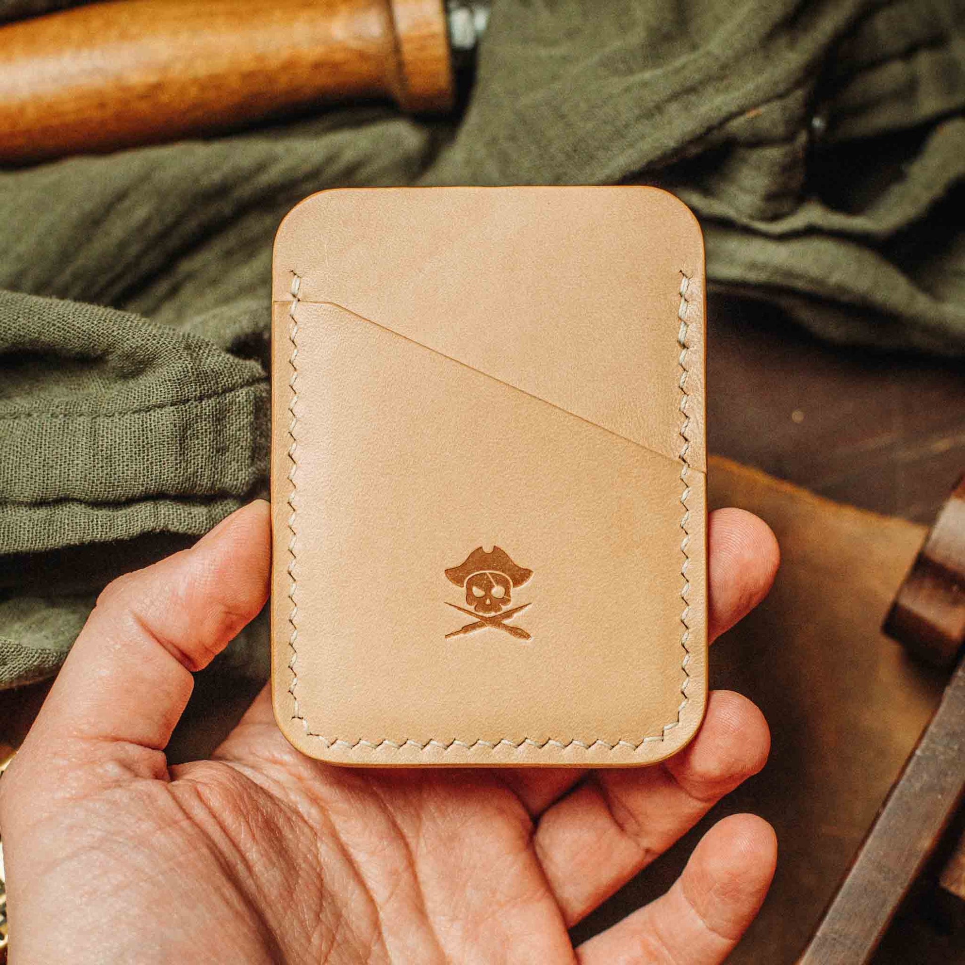 Pirate Goods Boatswain v3 – Minimalist Leather Card Holder Pirate Goods