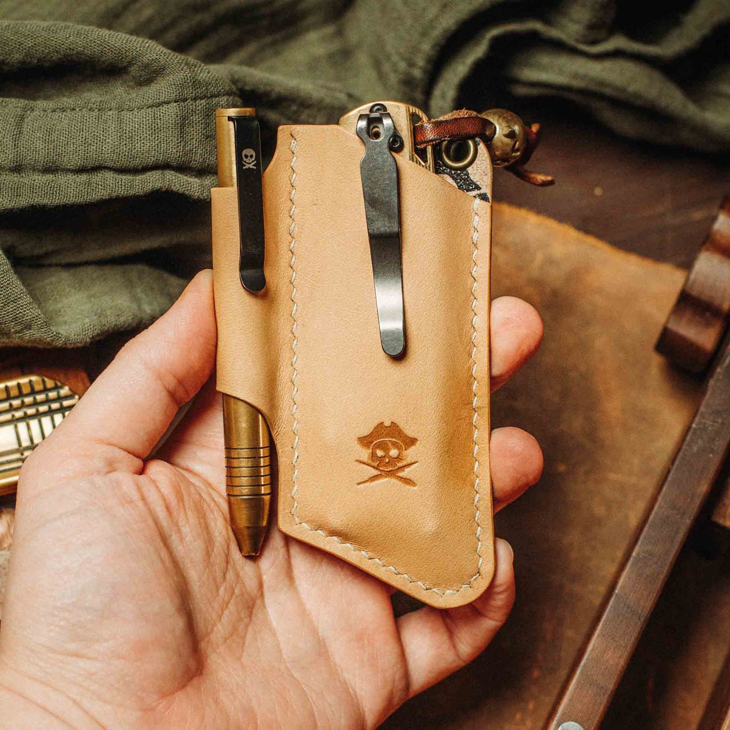 Pirate Goods Sailor v3 – Leather EDC Knife Sleeve Pirate Goods