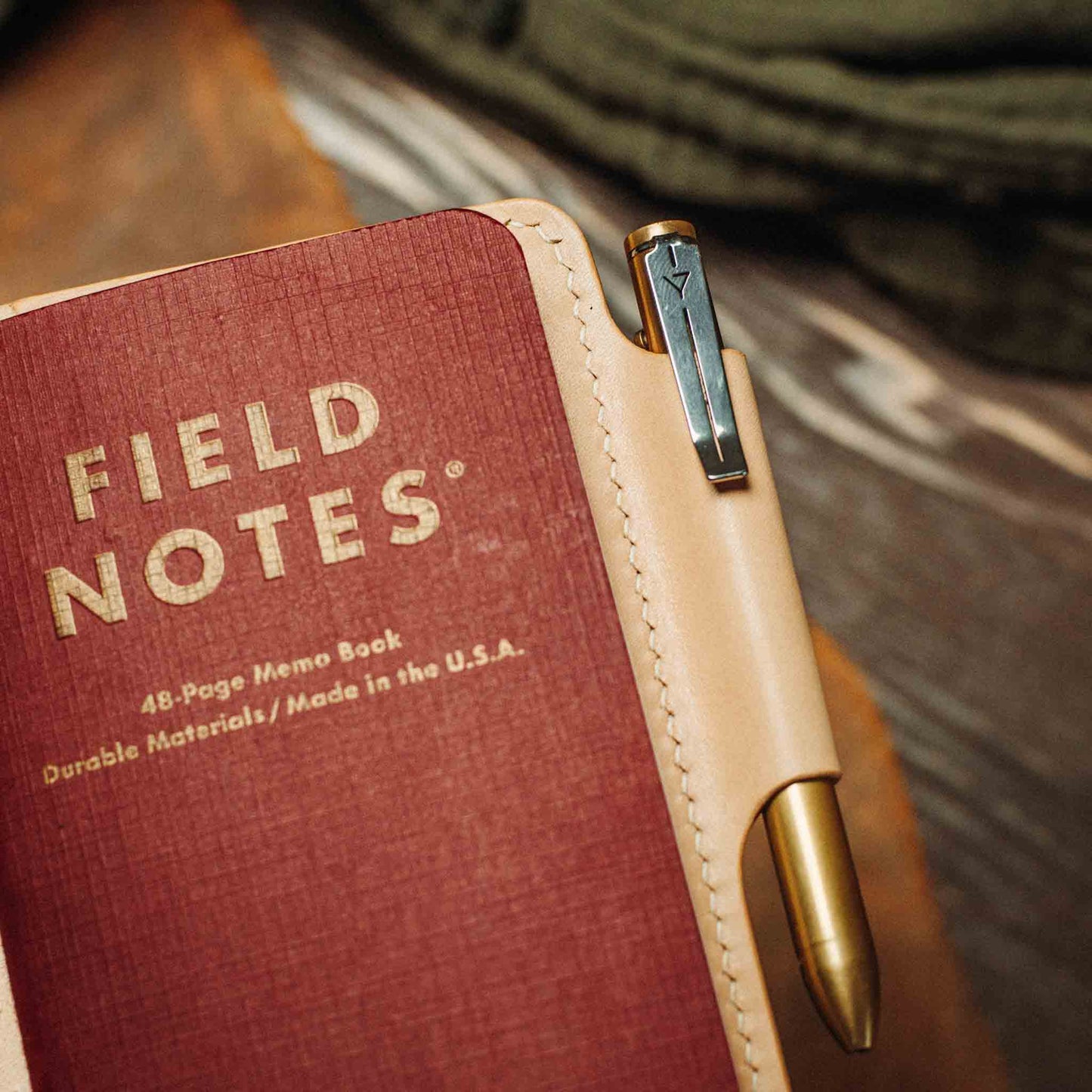 Pirate Goods Navigator - Leather Field Notes Cover Pirate Goods