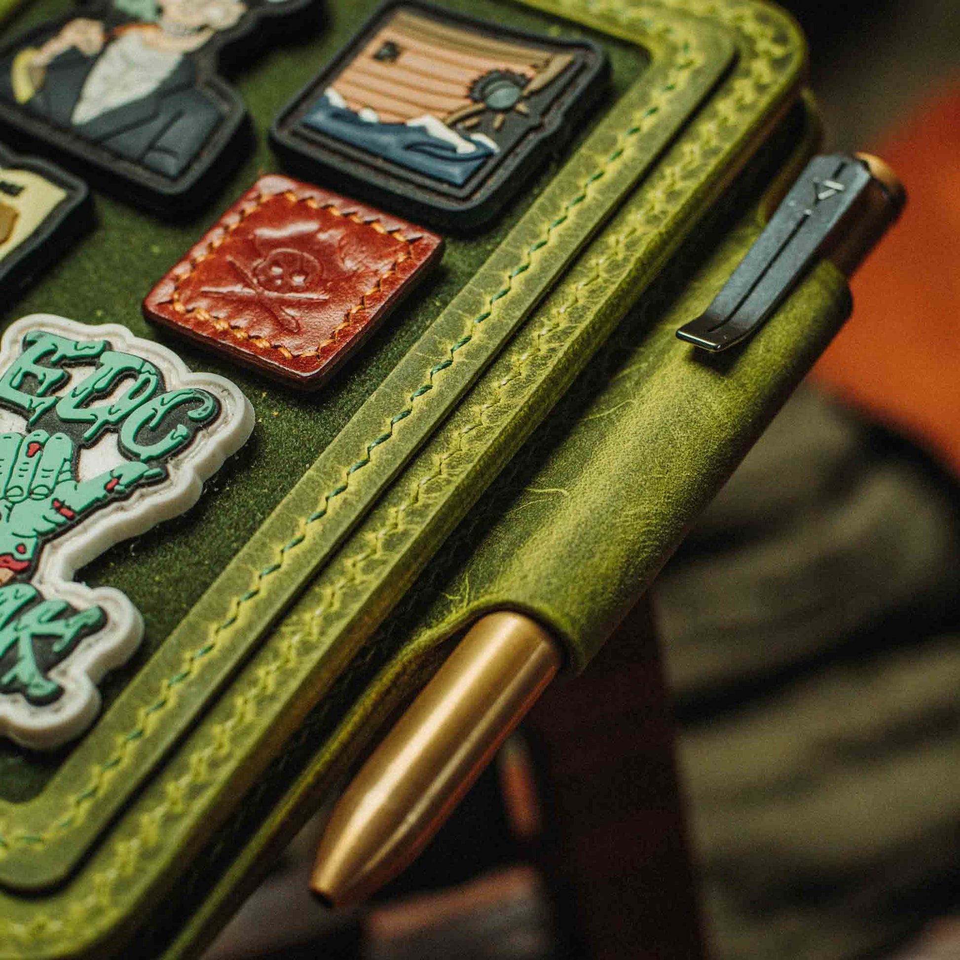 Quartermaster v2 – Leather Passport Wallet with Velcro | Pirate Goods Pirate Goods