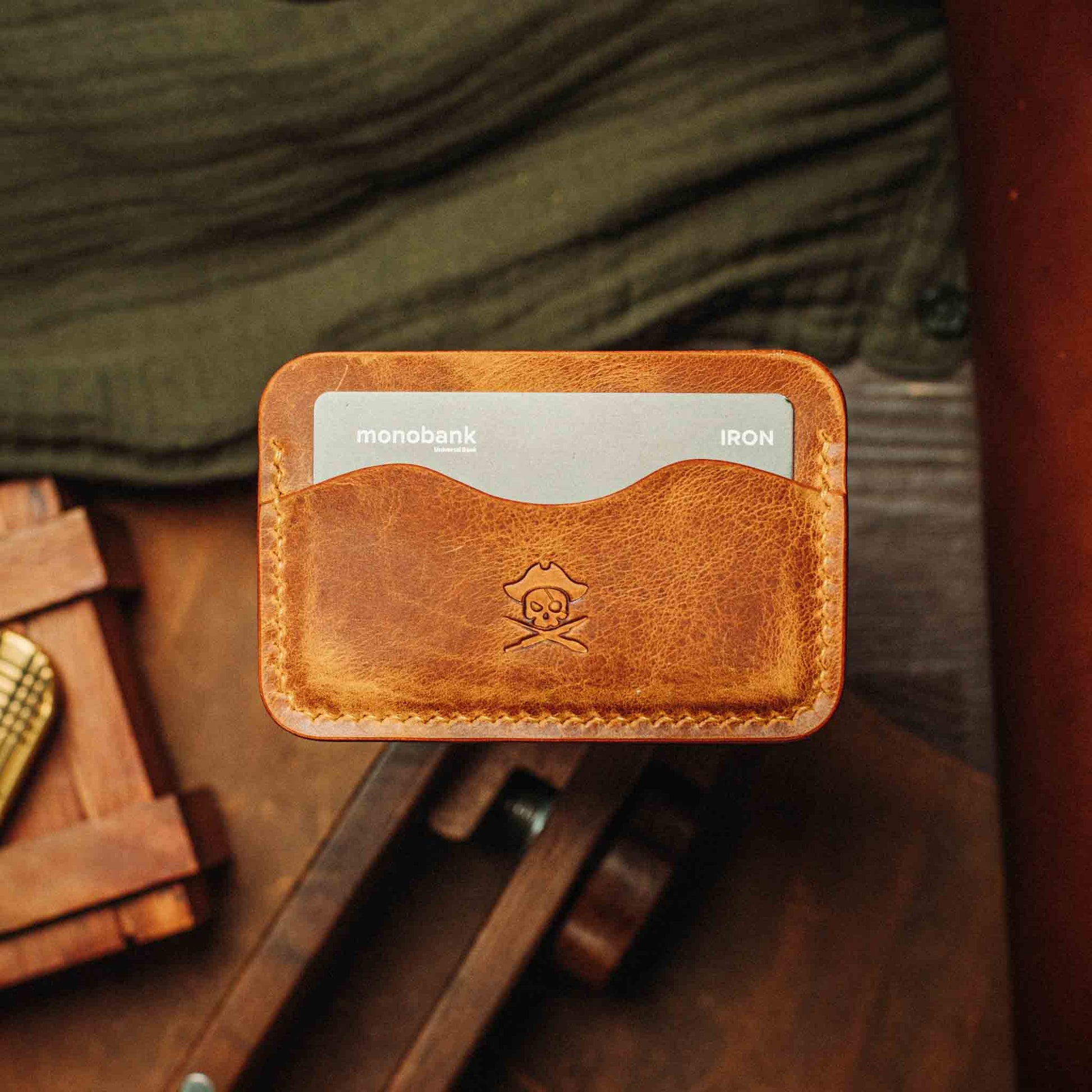 Pirate Goods Drunken Boatswain v2 – Leather Card Holder Pirate Goods